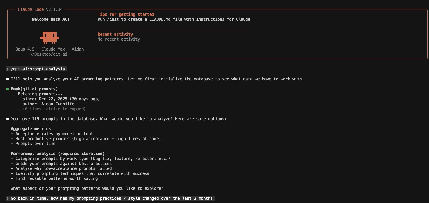 Agent analyzes prompts